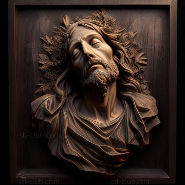 3D model st jesus (STL)